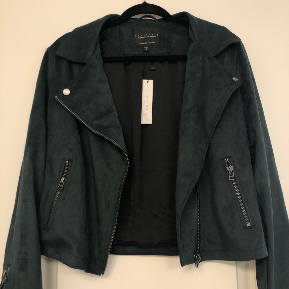 NWT Sanctuary Faux Suede Jacket